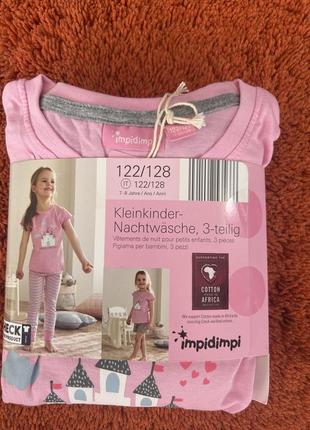 Розовая пижама для девочки2 фото