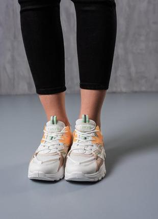 Стильные кроссовки женские белые демисезонные,деми,осенние,весенние (осень,весна 2022-2023)5 фото