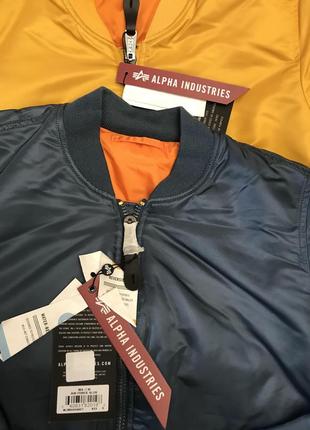 Alpha industries демісезонна куртка  бомбер8 фото