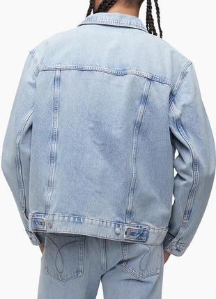 Calvin klein джинсовая куртка ( ck denim jacket oversized ) c америки m,l,xl2 фото