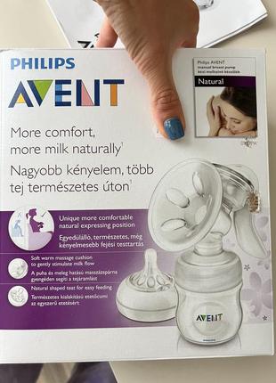 Ручний молоковідсмоктувач philips avent scf 3305 фото