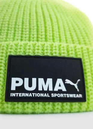 Оригінальна шапка - докер puma progressive street beanie / демі, єврозима3 фото