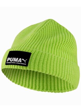 Оригінальна шапка - докер puma progressive street beanie / демі, єврозима5 фото