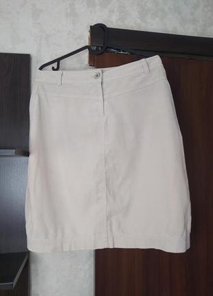 Вєльвєтова спідниця бєж