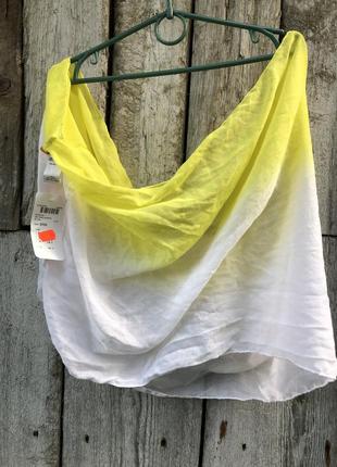 Лёгкий шарфик хомут на золотую осень staccato3 фото