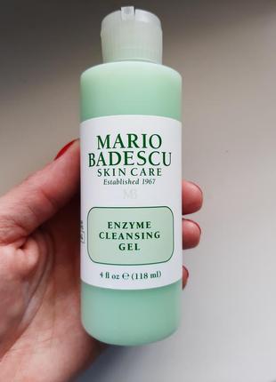 Легкий освіжаючий гель для вмивання mario badescu enzyme cleansing ge 236ml