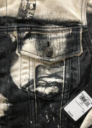 Соловіча джинсова куртка guess оригінал6 фото