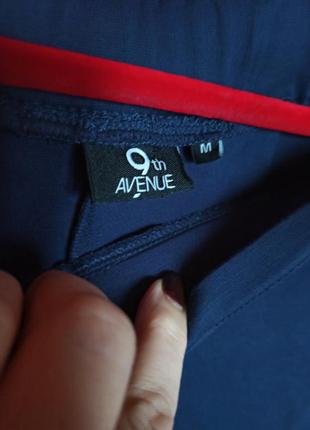 Трикотажні завужені вкорочені брендові штани3 фото