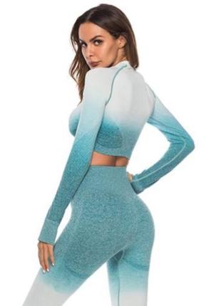 Топ спортивный лонгслив укороченный be a visionary2 фото