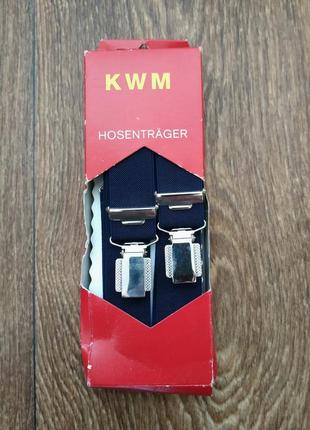 Подтяжки в упаковке  бордо kwm