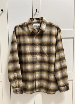 Abercrombie мужская рубашка 90s relaxed flannel