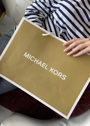 Рюкзак с логотипом rhea medium michael kors5 фото