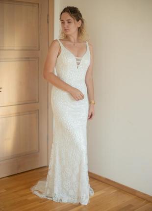 Дизайнерское свадебное платье sherri hill