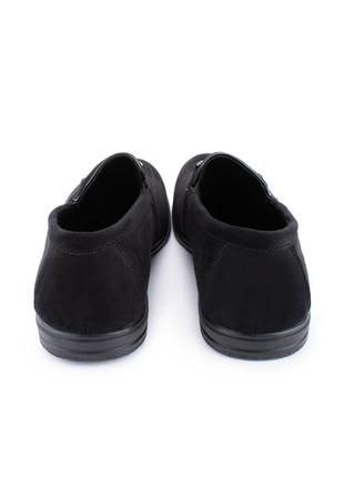 Мужские черные туфли эко замша экозамша5 фото