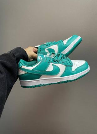 Nike sb dunk low bright mint новинка жіночі мятні кросівки найк яркие бирюзовые мятные кроссовки демисезон