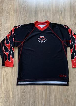 Мужская кофта рашгард мотоциклетная мото термо troy lee designs