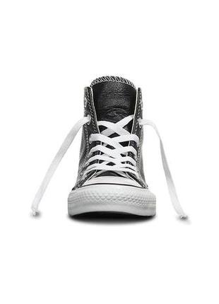 Кеди converse chuck taylor all star hi 132170c чоловічі жіночі шкіра!!!7 фото