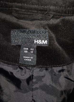 Неймовірно стильний чорний велюровий піджак від h&m7 фото