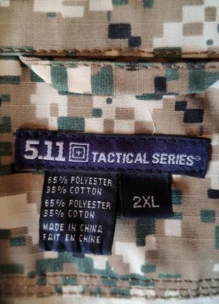 Tactical 5.11  сорочка піксель 2xl7 фото