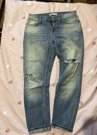 Джинси zara мом