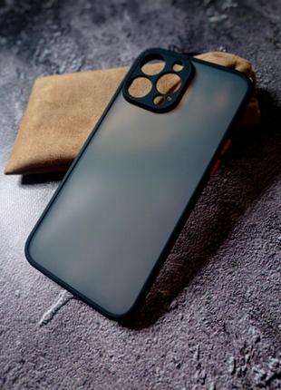 Чохли матові протиударні на iphone 13 pro max(айфон)