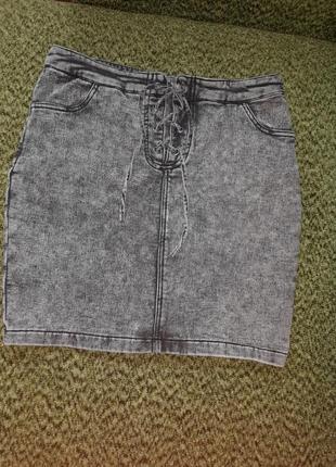 Джинсова юбка