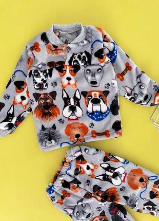 Тепла  піжама для хлопчиків