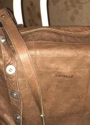 Кожаная дорожная сумка, estelle3 фото