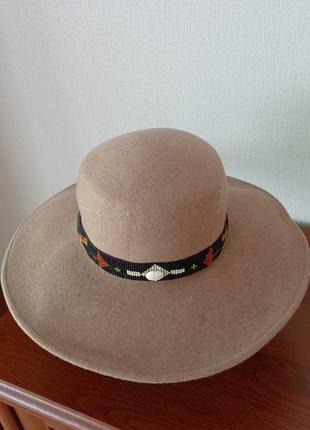 Шляпа капелюх з фетру фетрова2 фото