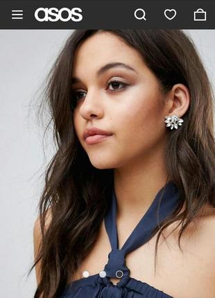 Сережки asos 2