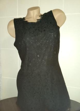 Чорний, ажурний ромпер