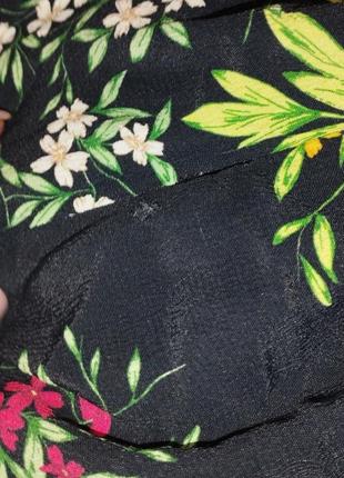 Сукня міді в квітковий принт6 фото