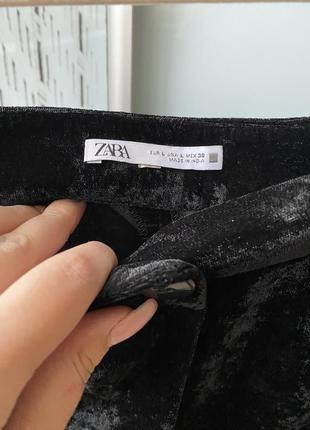 Шорты бархатные zara5 фото