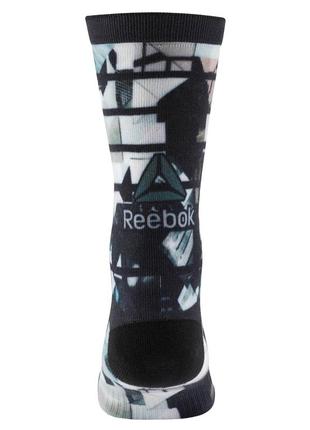 Носки для спорту reebok printed unisex crew sock2 фото