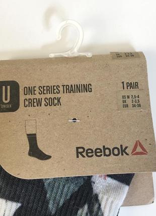 Носки для спорту reebok printed unisex crew sock3 фото