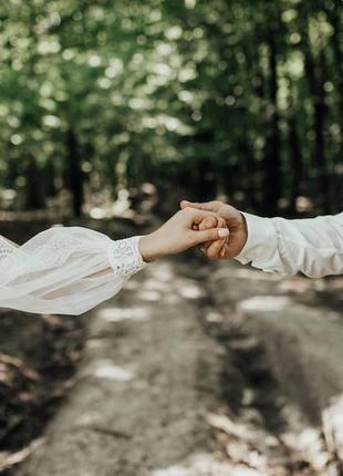 Веселенное платье молочного цвета, размер s