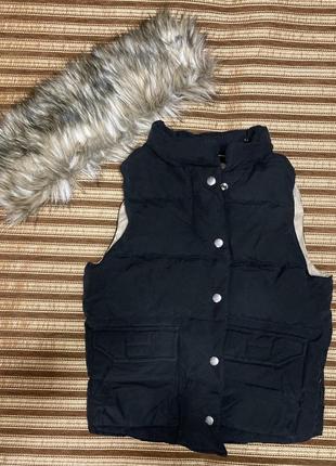 Жилетка ralph lauren down vest на пуху10 фото