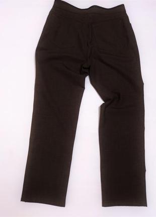 Шерстяные винтажные укороченные брюки fendi jeans roma aumor италия /6052/4 фото