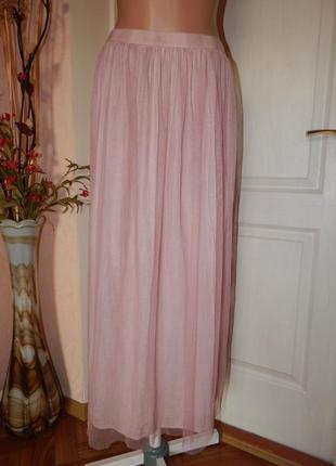 Сеточная юбка в пол2 фото