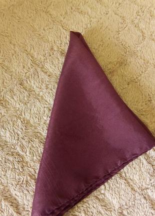 Шелковый платок для пиджака карманный платок-паше3 фото