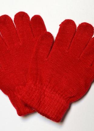 Дитячі рукавиці з начосом бавовна 9 кольорів демі5 фото