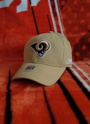 💯🏈оригінал. бейсболка reebok onfield x nfl los angeles rams