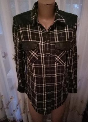 Рубашка в клетку