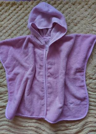 Полотенце-  накидка з капюшоном    armani baby  1.5- 2 роки