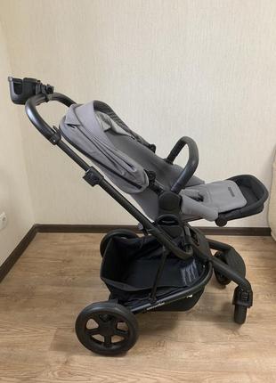 Коляска 2в1 easywalker harvey 2 full stone grey3 фото