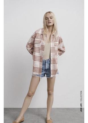 Тепла рубашка zara