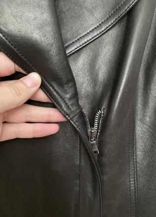Кожаную куртку, курточку vent couvert (натуральная кожа), размер s, франция. новая3 фото