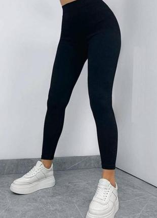 Жіночі термоштани лосіни чорні туреччина