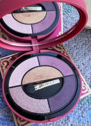 Палетка тіней kiko milano a holiday fable ethereal eyeshadow palette уценка7 фото