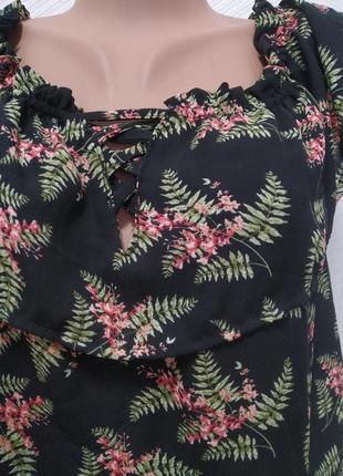Квіткова блуза guess4 фото